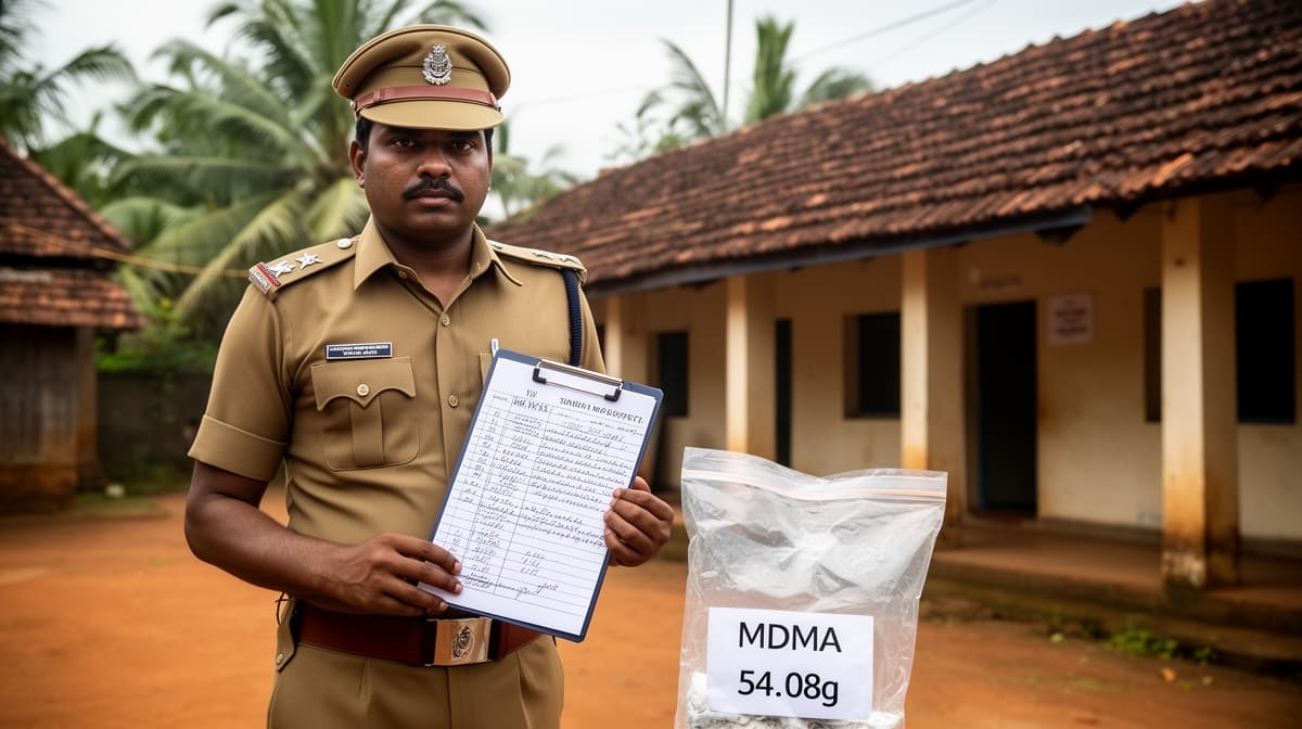 Arrest Is Invalid Without Written Grounds Including Contraband Quantity | NDPS Act & Article 22(1) : Kerala High Court