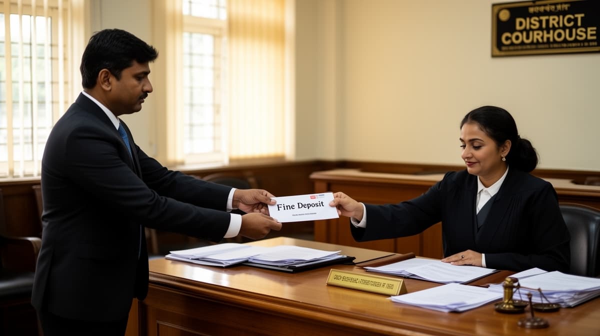 Bail Granted on Deposit of Partial Fine | Section 138 NI Act Conviction : Madhya Pradesh High Court