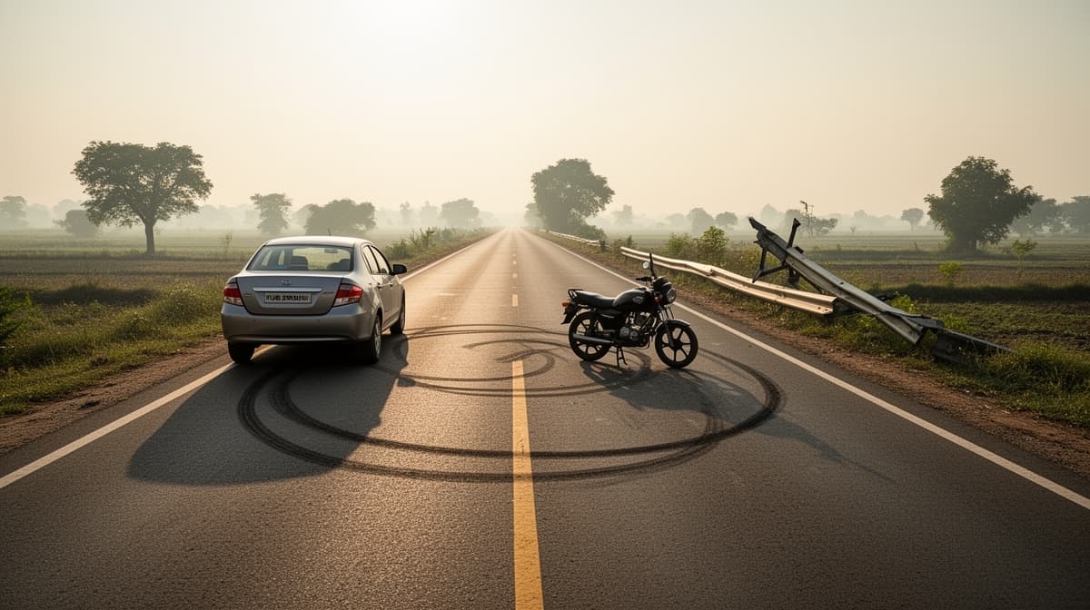 Contributory Negligence in Motor Accidents | Car vs Motorcycle Collisions Require Lower Deduction : Madhya Pradesh High Court
