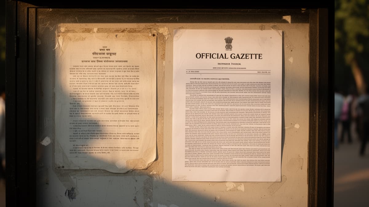 Delegated Legislation | Date of Notification Means Publication in Official Gazette : Supreme Court