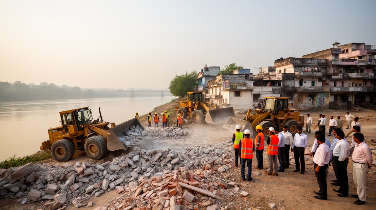 Environmental Protection | Mandatory Demolition of Unauthorised Constructions Near Rivers : Madhya Pradesh High Court