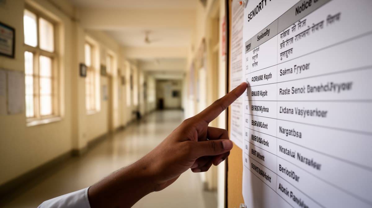 Seniority in Service Law | Initial Appointment Date Prevails Over Transfer Date : Chhattisgarh High Court